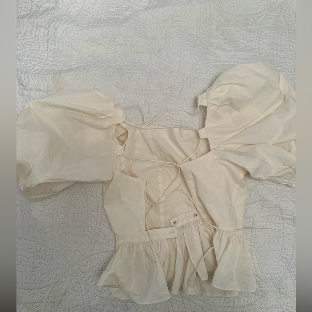 Ulla Johnson. Carlotta Blanc top